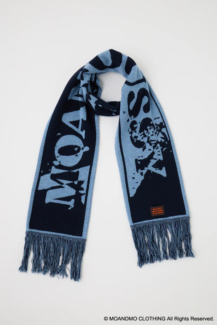 MOANDMO JACQUARD MUFFLER - Image 3